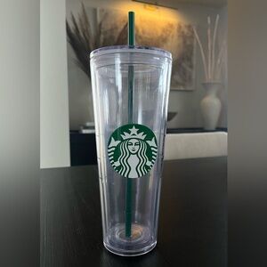 Starbucks Tumbler Cup Clear